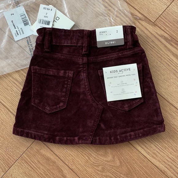 DL1961 kids girl mini skirt bottom - Picture 3 of 7